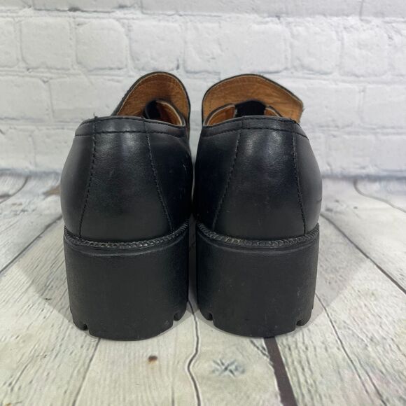 Double H Boots Women Size 10 Leather Chunky Slip ON Oil Resistant Round Toe Y2K - Picture 4 of 16